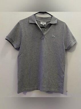 Maison Kitsune Gray Polo Size Small